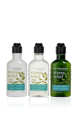 Bath and Body Works stress relief product