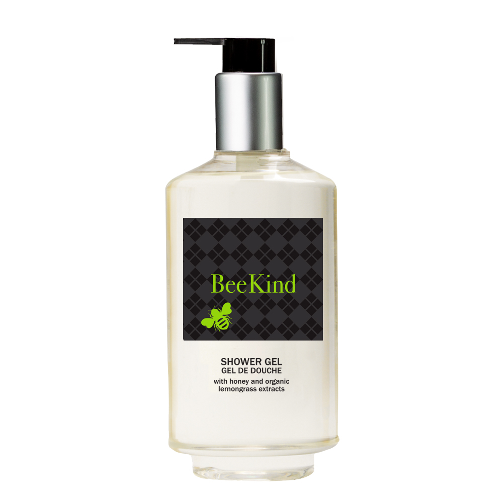 BeeKind Shower Gel in Premium pump dispenser