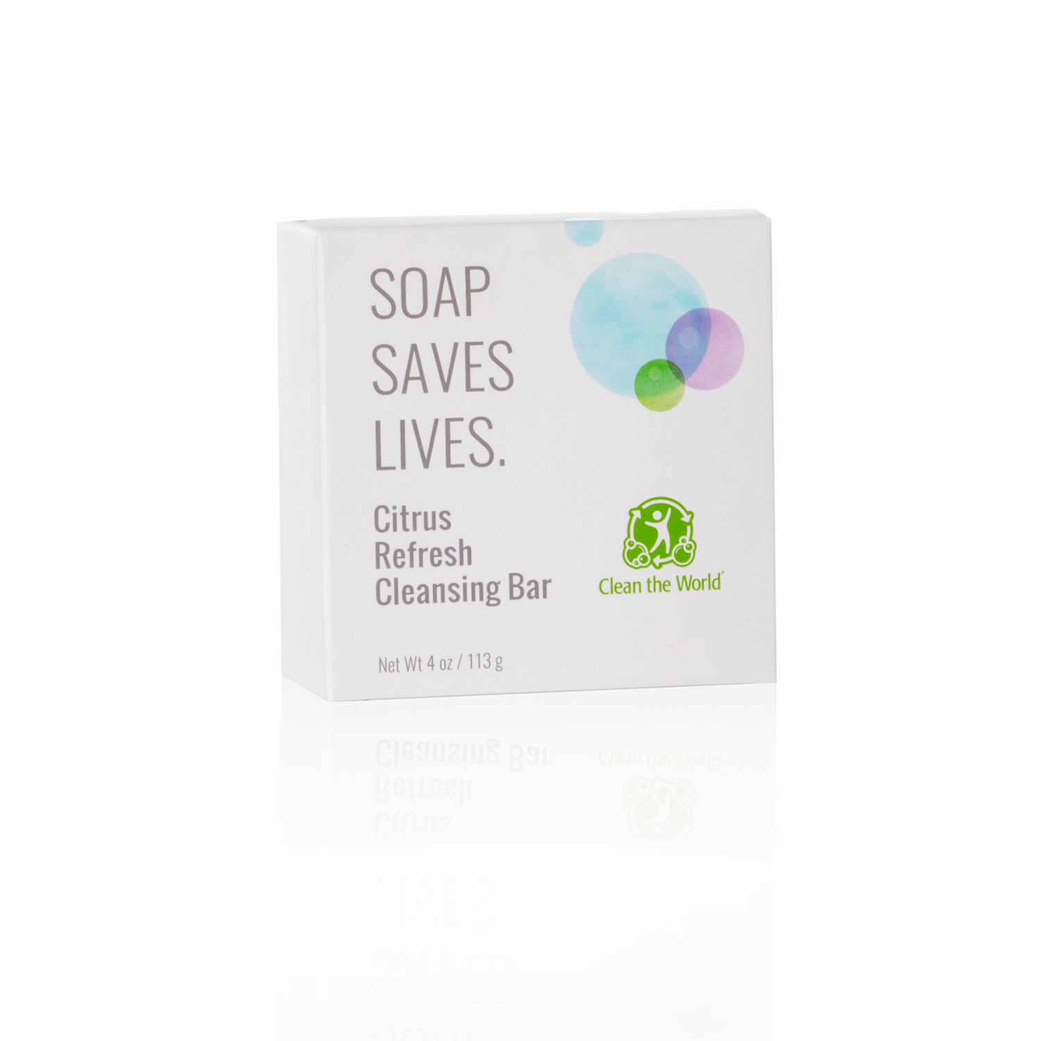 100110 Clean the World Aloe Soap, 4oz